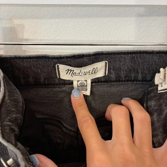 Madewell Women's Gray The Perfect Vintage Jean - Size 24 - Picture 6 of 11